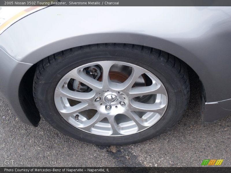 Silverstone Metallic / Charcoal 2005 Nissan 350Z Touring Roadster