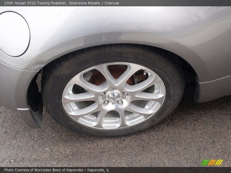 Silverstone Metallic / Charcoal 2005 Nissan 350Z Touring Roadster