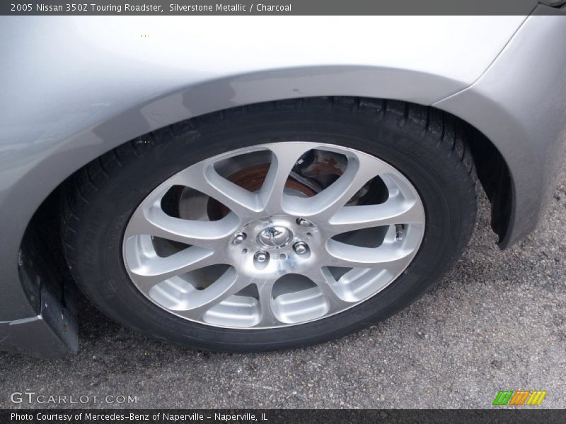 Silverstone Metallic / Charcoal 2005 Nissan 350Z Touring Roadster