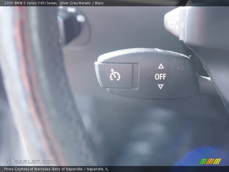 Silver Grey Metallic / Black 2005 BMW 5 Series 545i Sedan