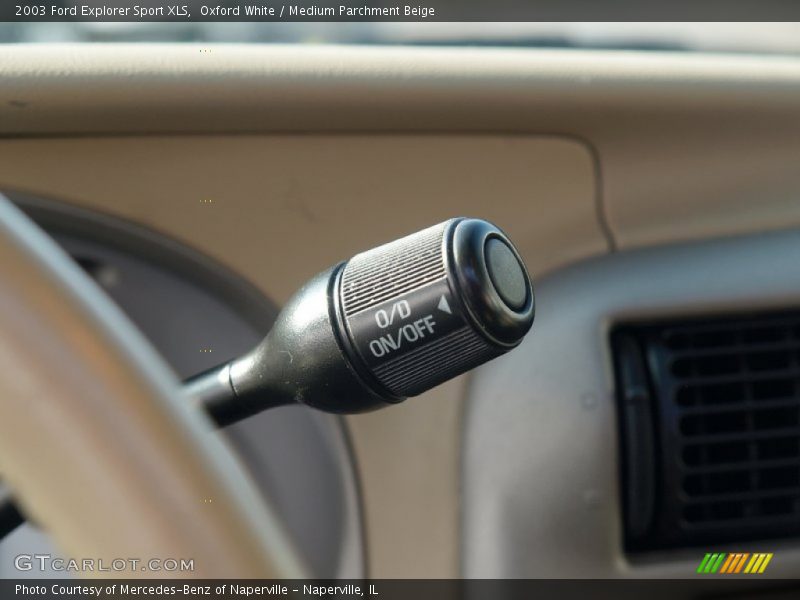 Oxford White / Medium Parchment Beige 2003 Ford Explorer Sport XLS