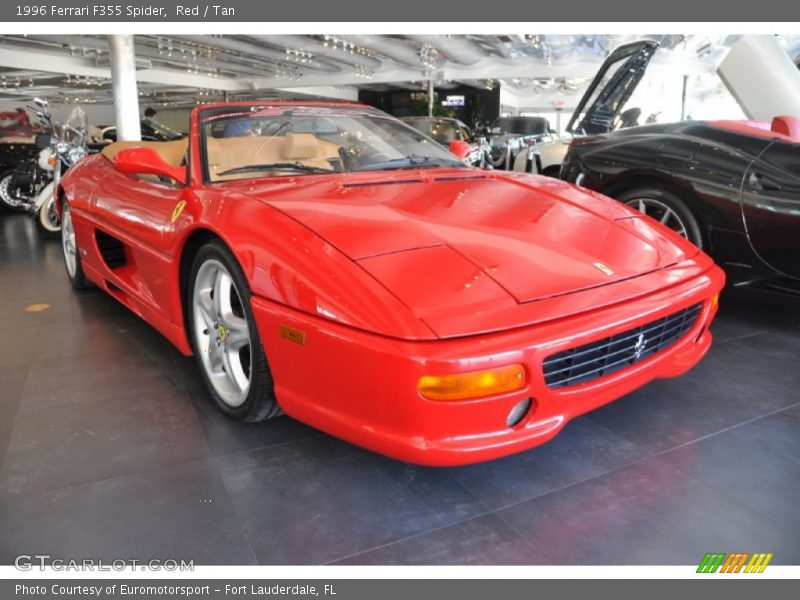 Front 3/4 View of 1996 F355 Spider