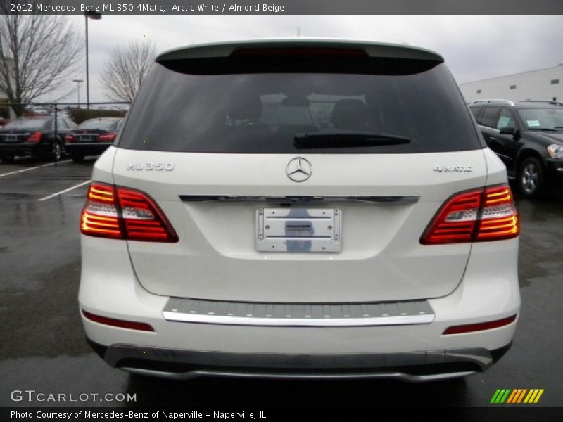 Arctic White / Almond Beige 2012 Mercedes-Benz ML 350 4Matic