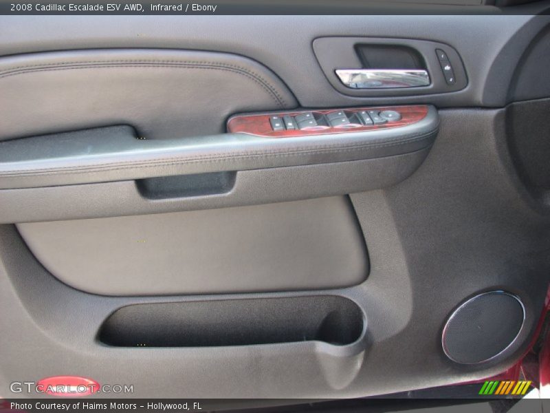 Infrared / Ebony 2008 Cadillac Escalade ESV AWD