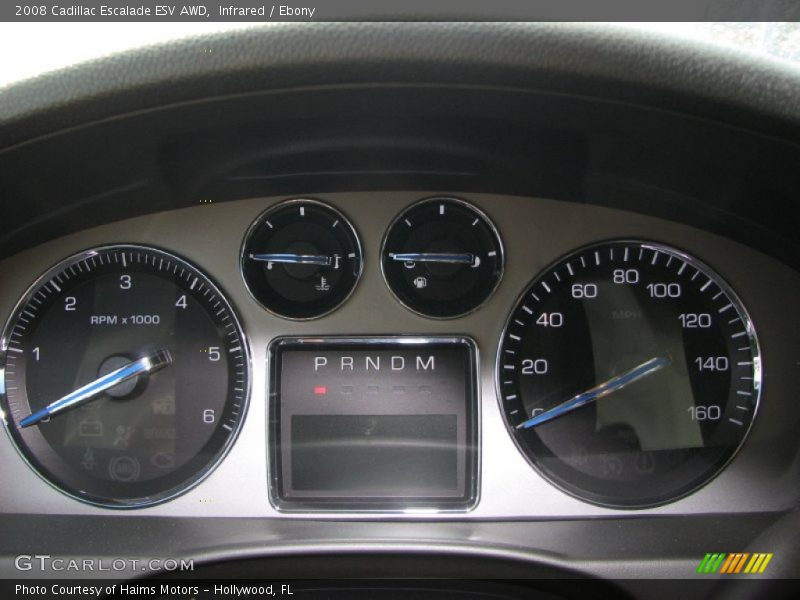 Infrared / Ebony 2008 Cadillac Escalade ESV AWD