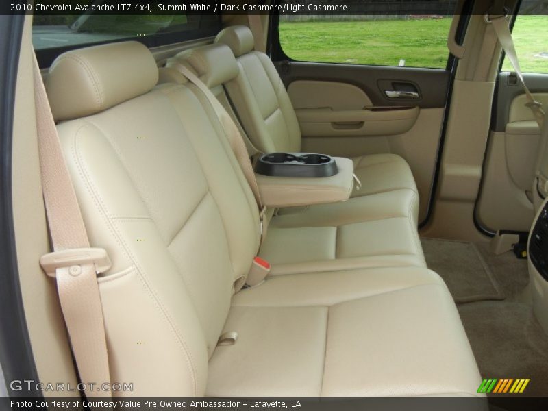 Summit White / Dark Cashmere/Light Cashmere 2010 Chevrolet Avalanche LTZ 4x4