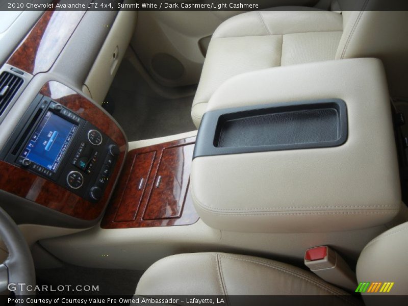 Summit White / Dark Cashmere/Light Cashmere 2010 Chevrolet Avalanche LTZ 4x4