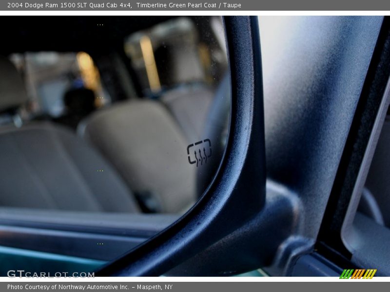 Timberline Green Pearl Coat / Taupe 2004 Dodge Ram 1500 SLT Quad Cab 4x4