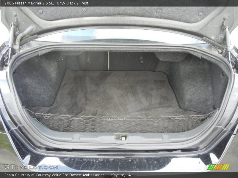 Onyx Black / Frost 2006 Nissan Maxima 3.5 SE