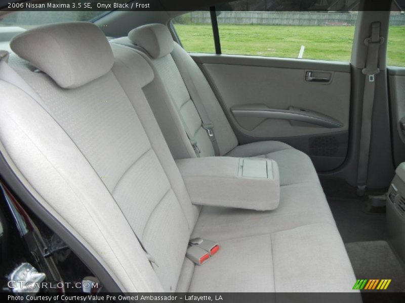 Onyx Black / Frost 2006 Nissan Maxima 3.5 SE