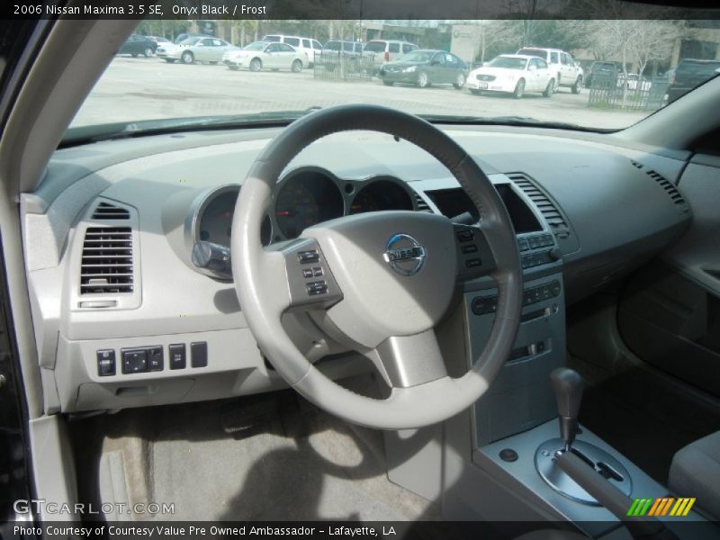 Onyx Black / Frost 2006 Nissan Maxima 3.5 SE