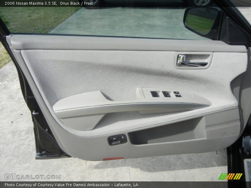Onyx Black / Frost 2006 Nissan Maxima 3.5 SE
