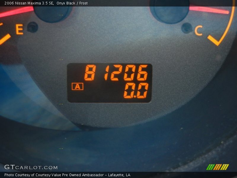 Onyx Black / Frost 2006 Nissan Maxima 3.5 SE
