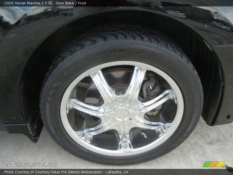 Onyx Black / Frost 2006 Nissan Maxima 3.5 SE