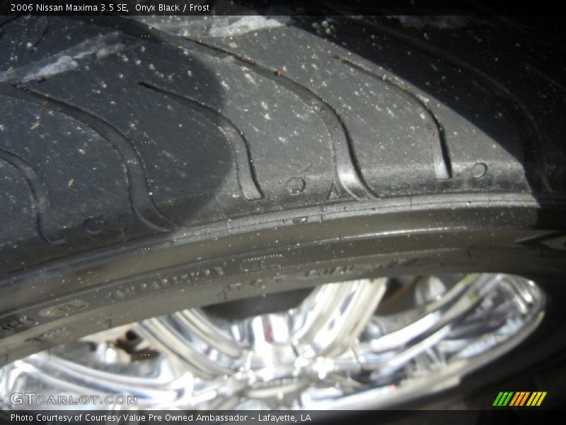 Onyx Black / Frost 2006 Nissan Maxima 3.5 SE