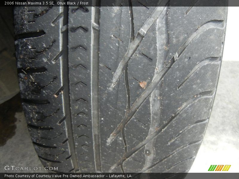 Onyx Black / Frost 2006 Nissan Maxima 3.5 SE