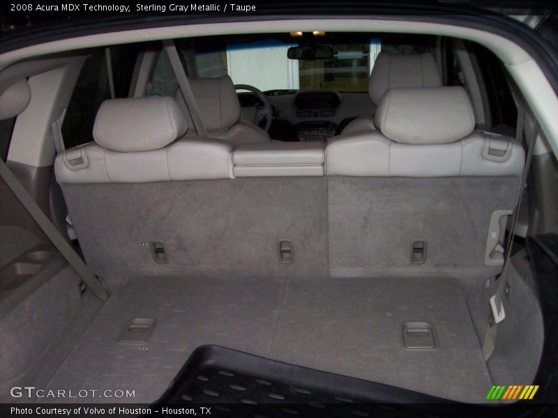 Sterling Gray Metallic / Taupe 2008 Acura MDX Technology