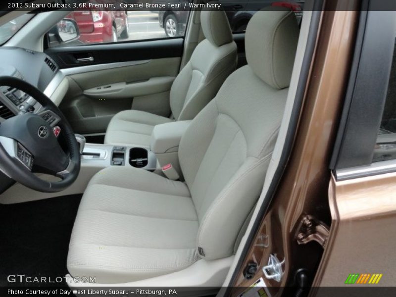 2012 Outback 3.6R Premium Warm Ivory Interior