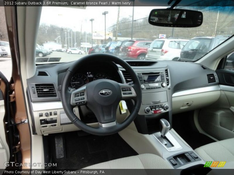  2012 Outback 3.6R Premium Warm Ivory Interior