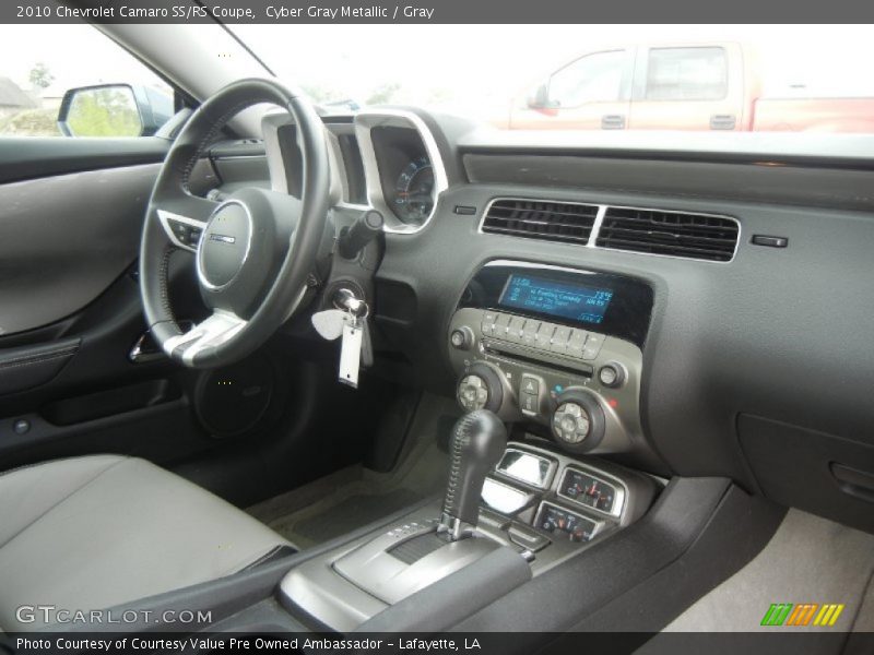 Cyber Gray Metallic / Gray 2010 Chevrolet Camaro SS/RS Coupe
