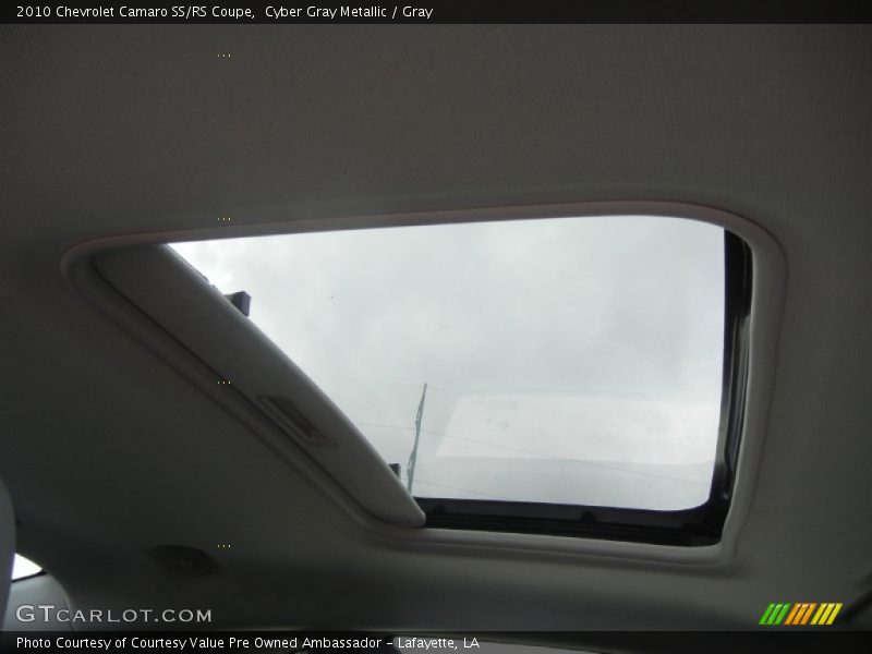 Cyber Gray Metallic / Gray 2010 Chevrolet Camaro SS/RS Coupe