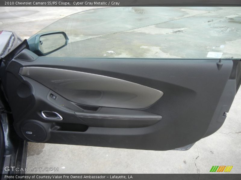 Cyber Gray Metallic / Gray 2010 Chevrolet Camaro SS/RS Coupe