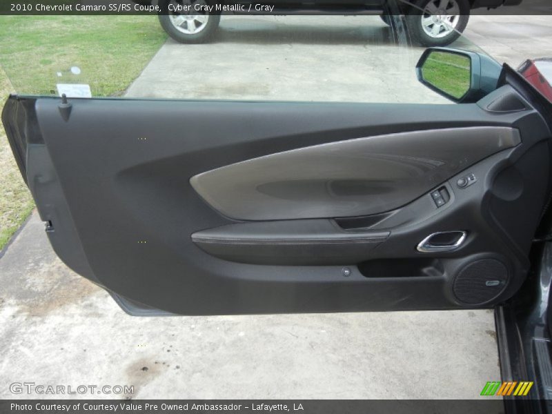 Cyber Gray Metallic / Gray 2010 Chevrolet Camaro SS/RS Coupe