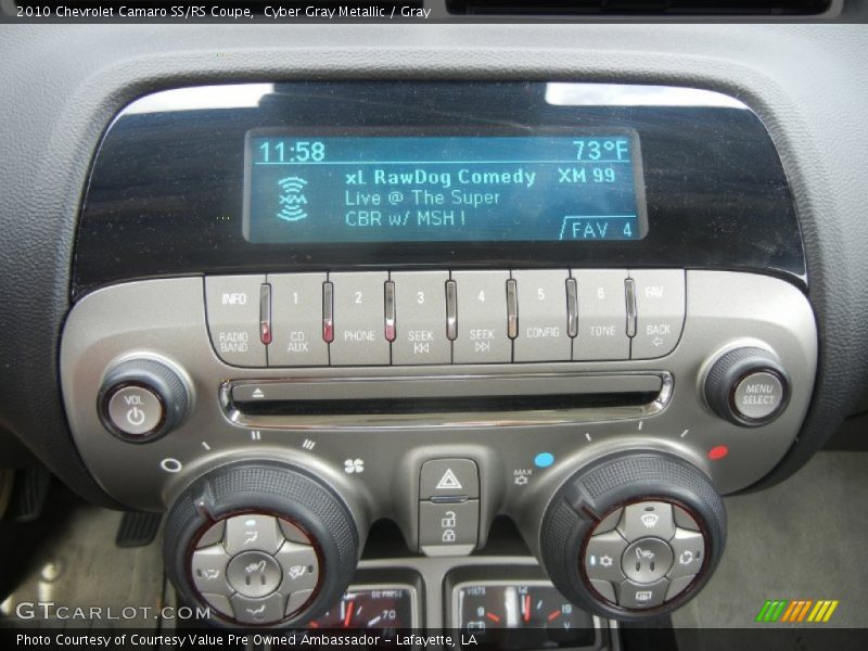 Cyber Gray Metallic / Gray 2010 Chevrolet Camaro SS/RS Coupe