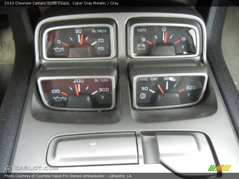 Cyber Gray Metallic / Gray 2010 Chevrolet Camaro SS/RS Coupe