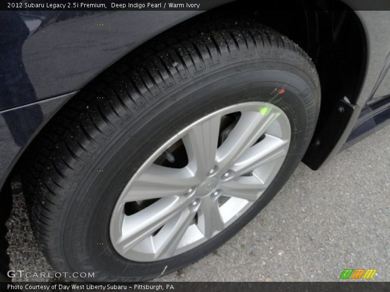 Deep Indigo Pearl / Warm Ivory 2012 Subaru Legacy 2.5i Premium