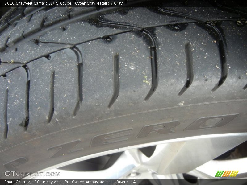 Cyber Gray Metallic / Gray 2010 Chevrolet Camaro SS/RS Coupe