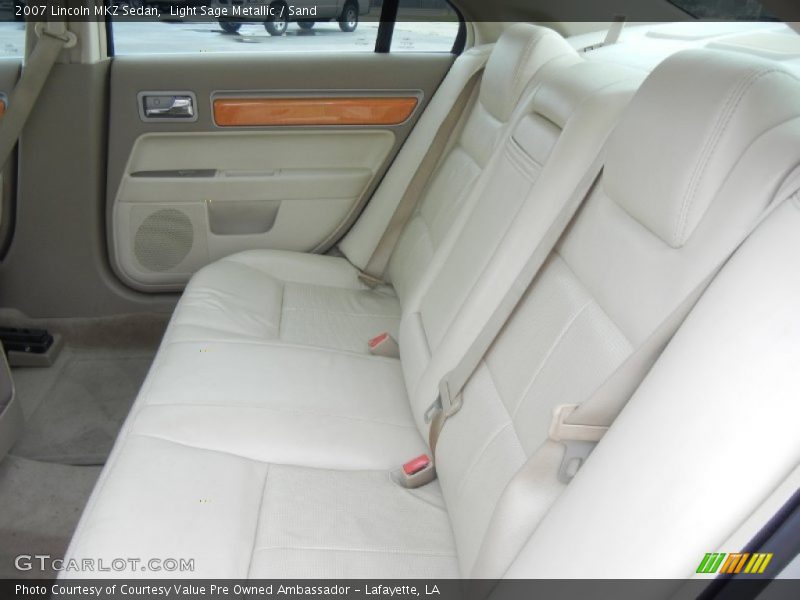 Light Sage Metallic / Sand 2007 Lincoln MKZ Sedan