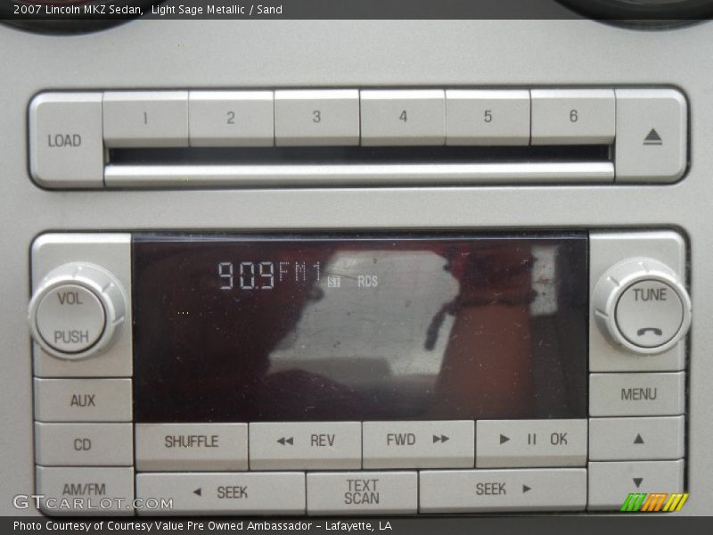 Light Sage Metallic / Sand 2007 Lincoln MKZ Sedan