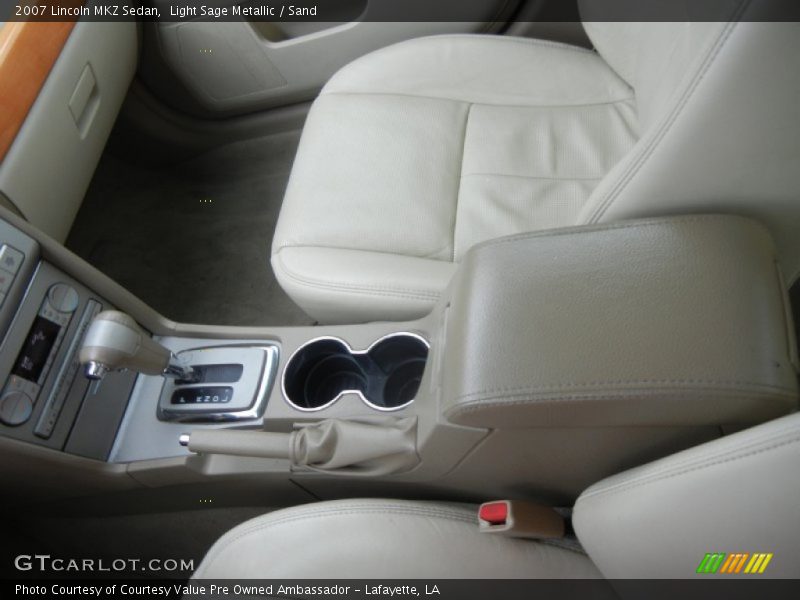 Light Sage Metallic / Sand 2007 Lincoln MKZ Sedan