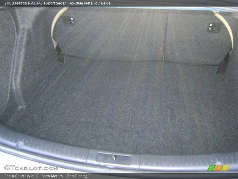Icy Blue Metallic / Beige 2008 Mazda MAZDA3 i Sport Sedan