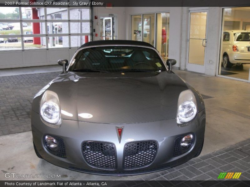 Sly Gray / Ebony 2007 Pontiac Solstice GXP Roadster