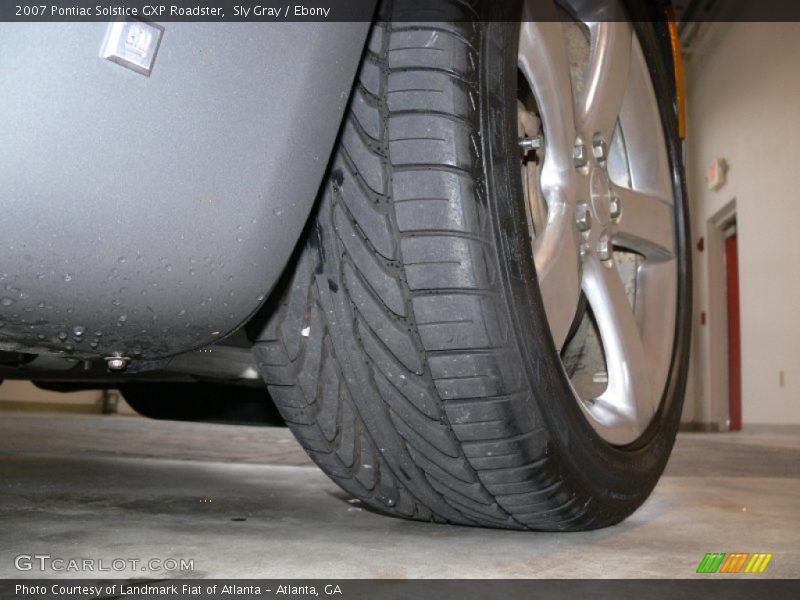 Sly Gray / Ebony 2007 Pontiac Solstice GXP Roadster