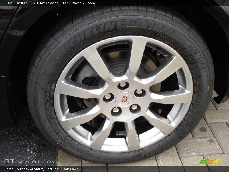 Black Raven / Ebony 2009 Cadillac CTS 4 AWD Sedan