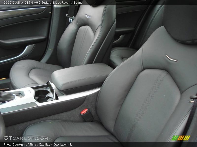 Black Raven / Ebony 2009 Cadillac CTS 4 AWD Sedan