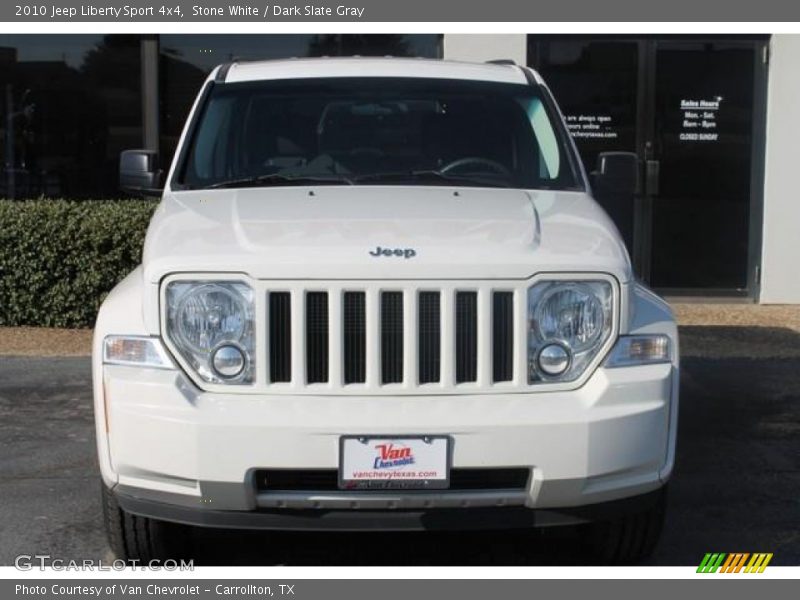 Stone White / Dark Slate Gray 2010 Jeep Liberty Sport 4x4