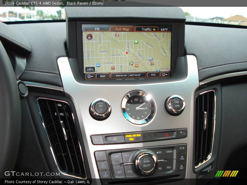 Black Raven / Ebony 2009 Cadillac CTS 4 AWD Sedan