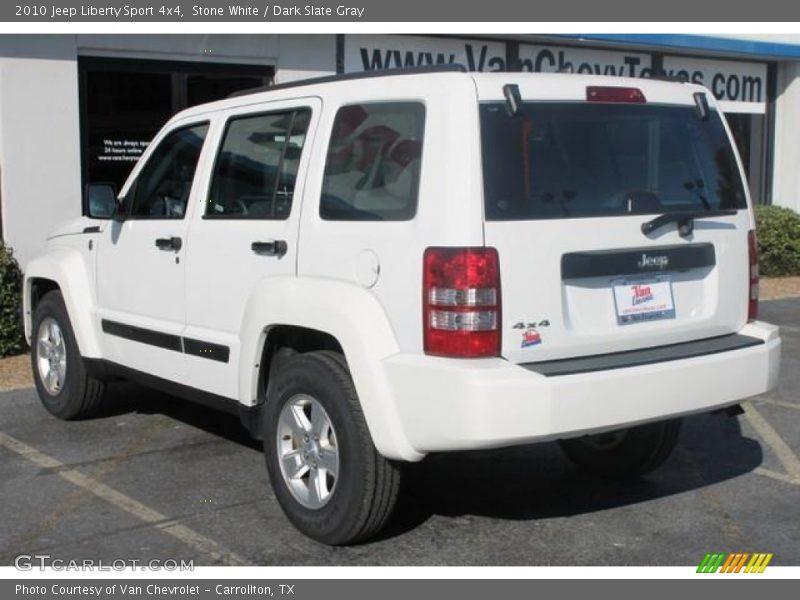Stone White / Dark Slate Gray 2010 Jeep Liberty Sport 4x4