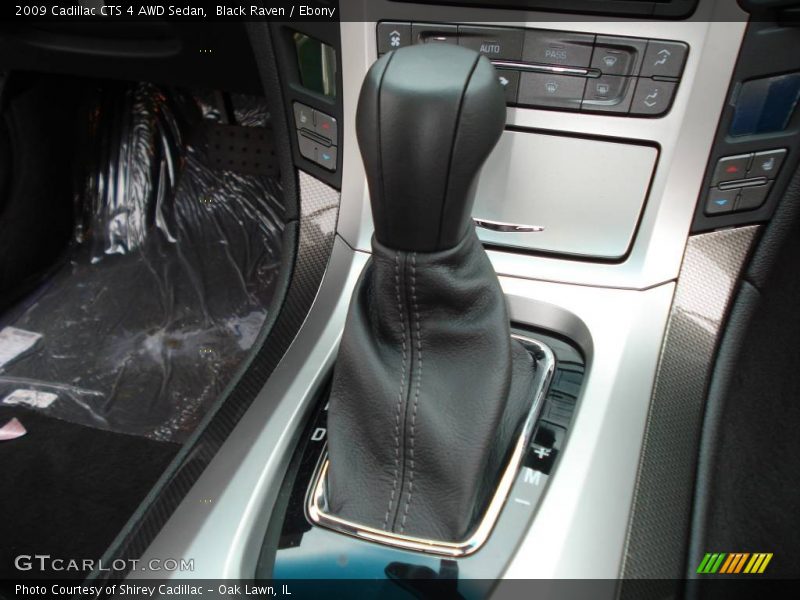 Black Raven / Ebony 2009 Cadillac CTS 4 AWD Sedan
