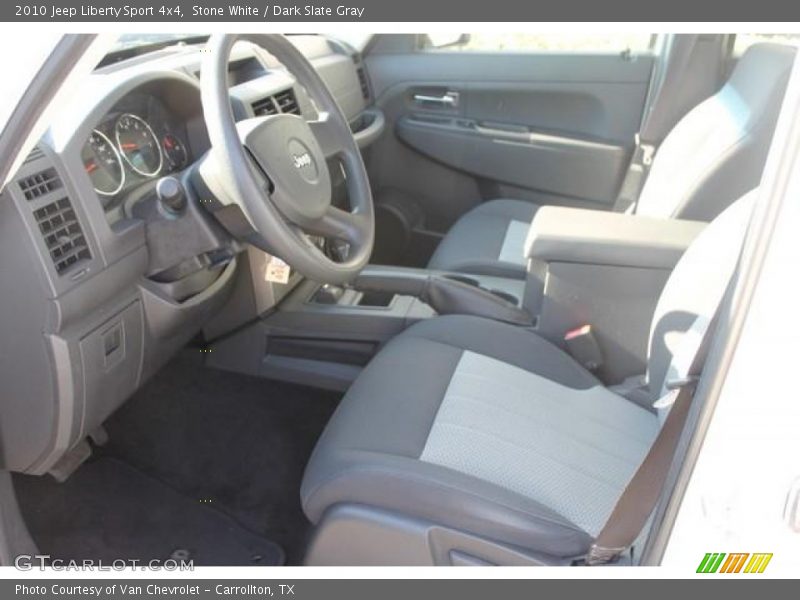 Stone White / Dark Slate Gray 2010 Jeep Liberty Sport 4x4