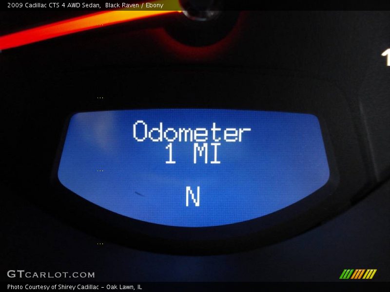 Black Raven / Ebony 2009 Cadillac CTS 4 AWD Sedan