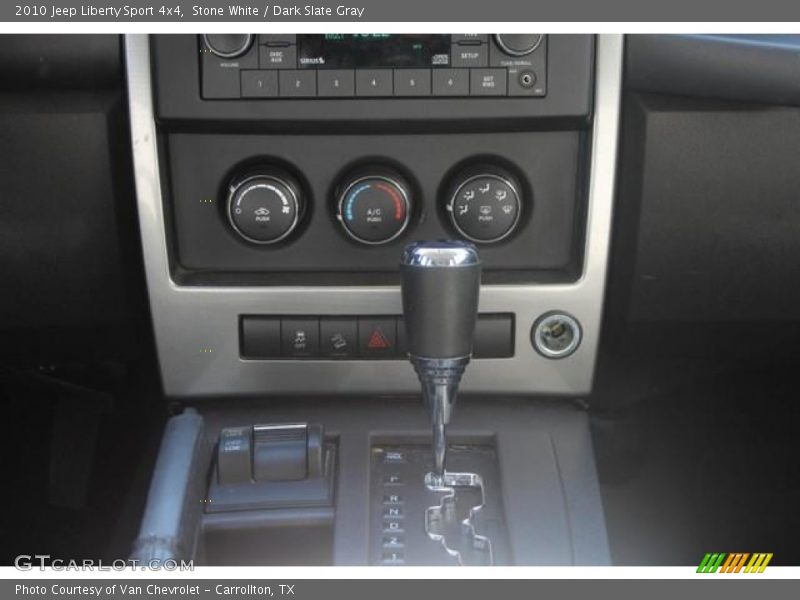 Stone White / Dark Slate Gray 2010 Jeep Liberty Sport 4x4