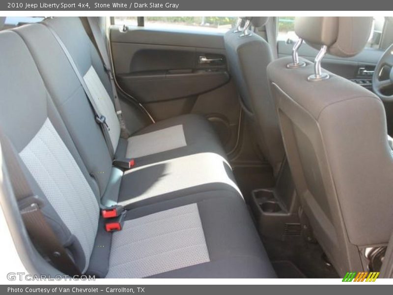 Stone White / Dark Slate Gray 2010 Jeep Liberty Sport 4x4
