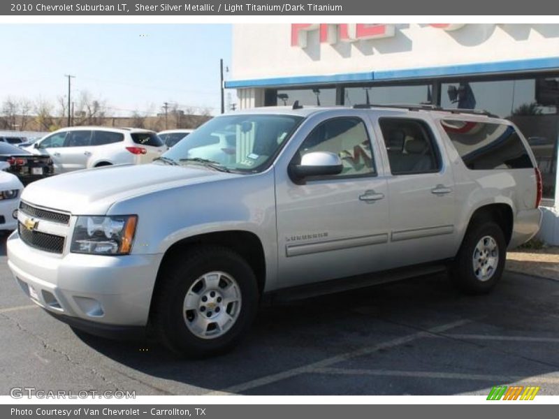Sheer Silver Metallic / Light Titanium/Dark Titanium 2010 Chevrolet Suburban LT