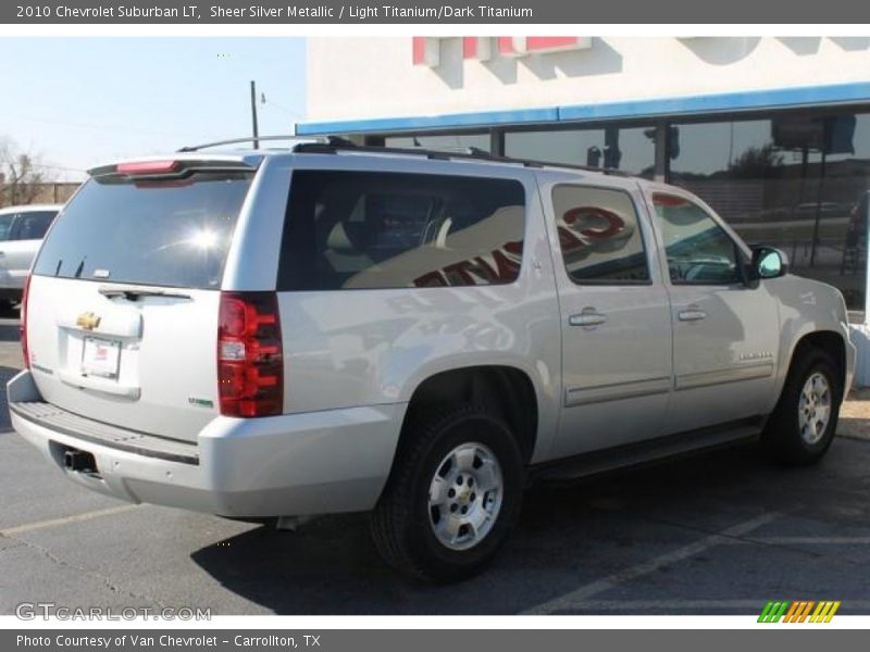 Sheer Silver Metallic / Light Titanium/Dark Titanium 2010 Chevrolet Suburban LT