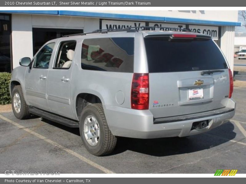 Sheer Silver Metallic / Light Titanium/Dark Titanium 2010 Chevrolet Suburban LT